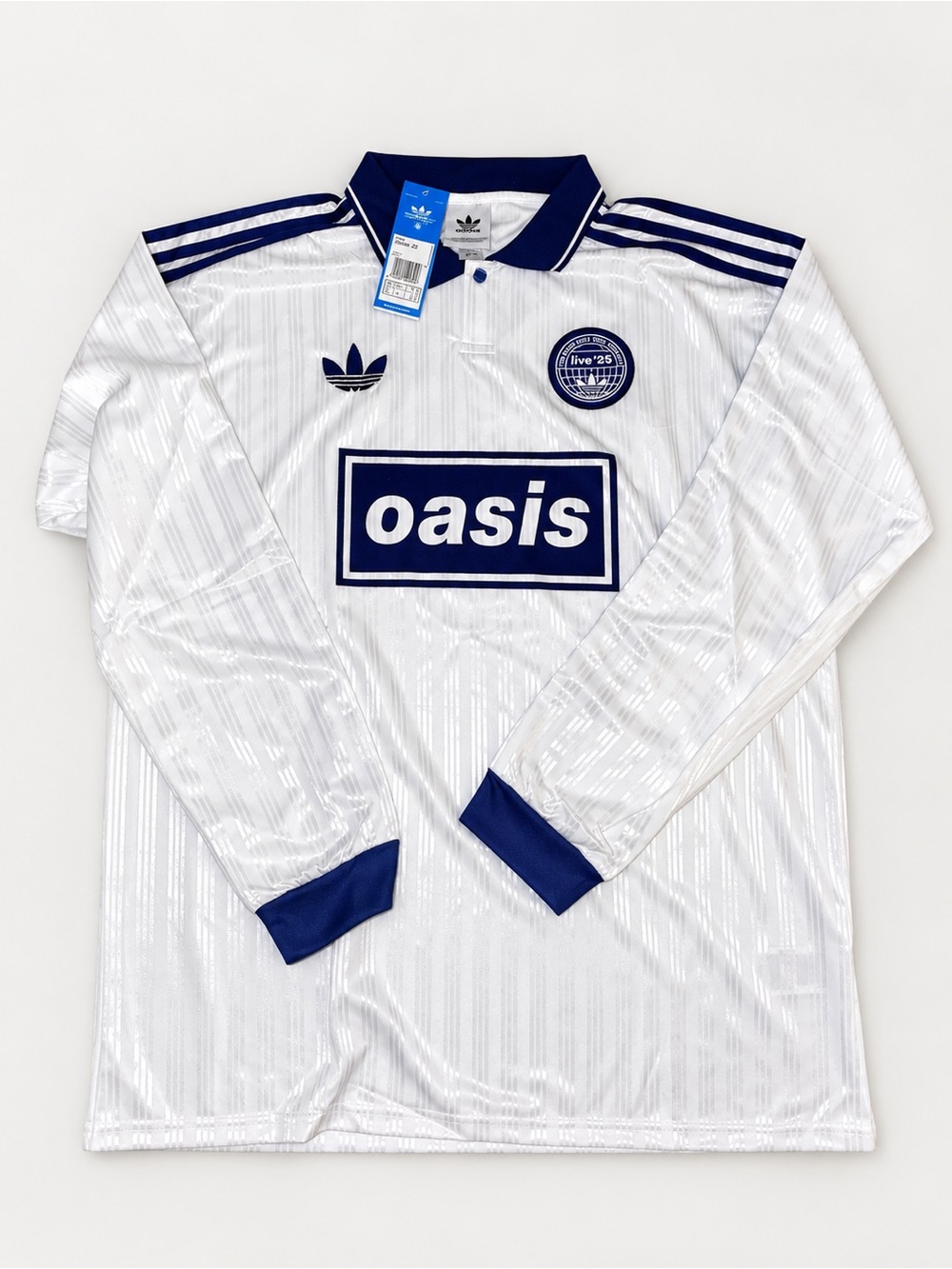 Adidas Oasis-Inspired Long-Sleeve Soccer Jersey